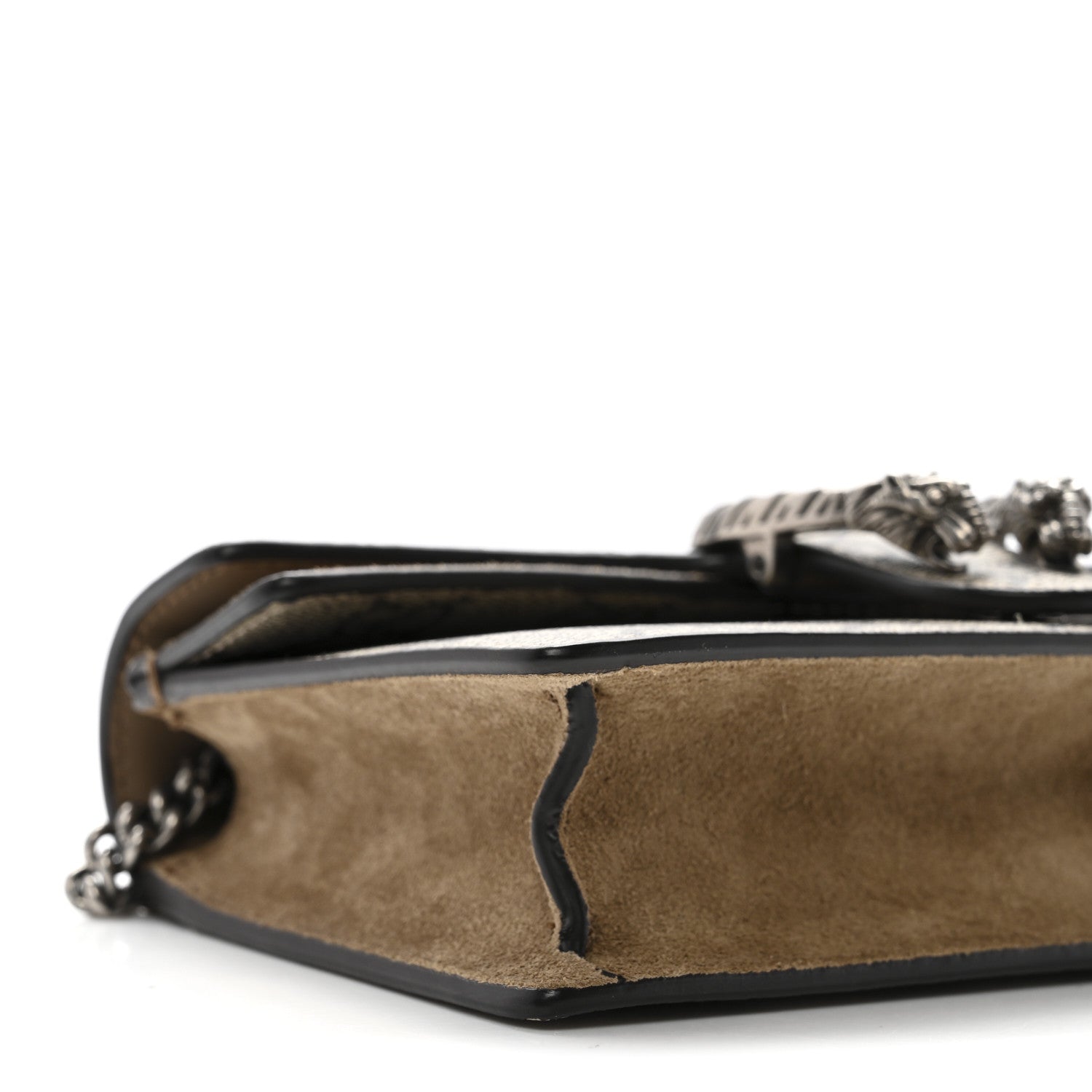 Gucci GG Supreme Monogram Super Mini Dionysus Shoulder Bag Taupe 8 of 10