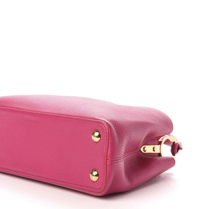 Louis Vuitton Taurillon Capucines BB Hibiscus Flamingo 9 of 10