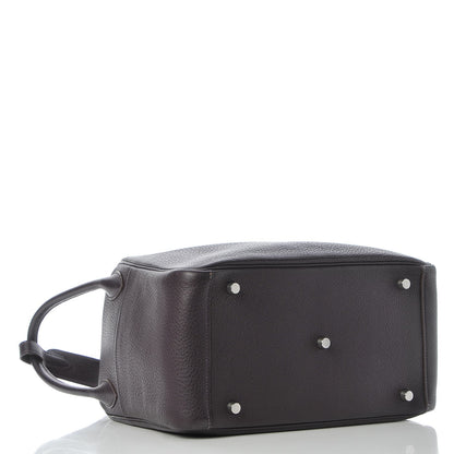 Hermes Taurillon Clemence Lindy 30 Raisin 4 of 7