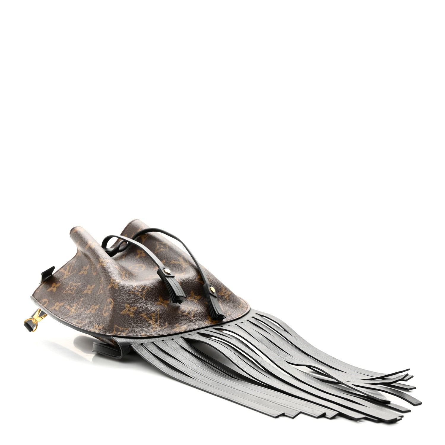 Louis Vuitton Monogram Fringed Noe 4 of 9