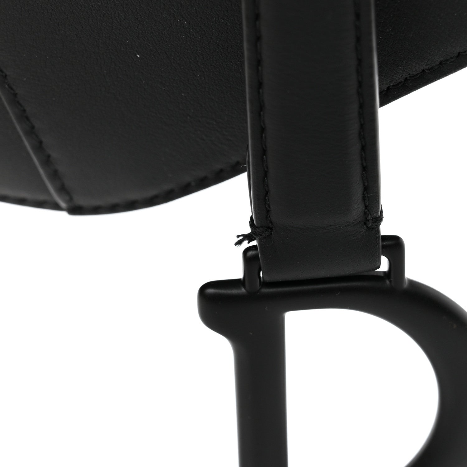 Christian Dior Ultra Matte Calfskin Mini Saddle Bag Black 13 of 14