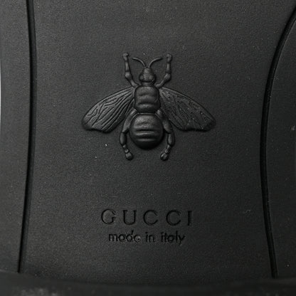 Gucci Flores Calfskin Nappa Matelasse GG 40mm Ankle Boots 37.5 Black 8 of 11
