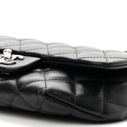 Chanel Calfskin Quilted CC Uniform Flap Belt Bag Black 9 of 9
