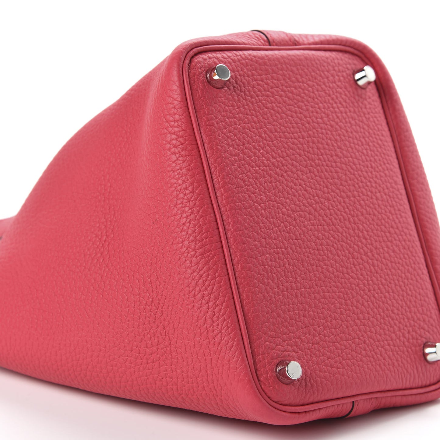 Taurillon Clemence Picotin Lock 18 PM Rose Extreme