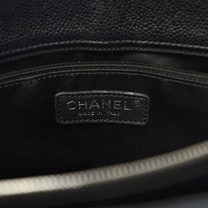 Chanel Caviar Quilted Grand Shopping Tote GST Black 6 of 11