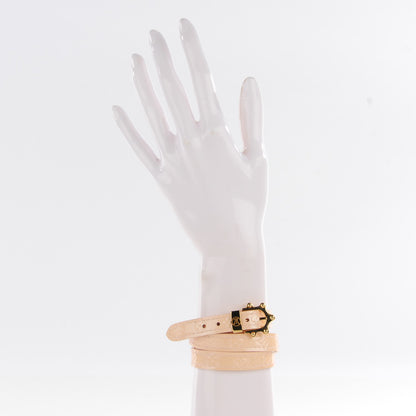 Louis Vuitton Vernis Triple Tour Bracelet Marshmallow 2 of 6