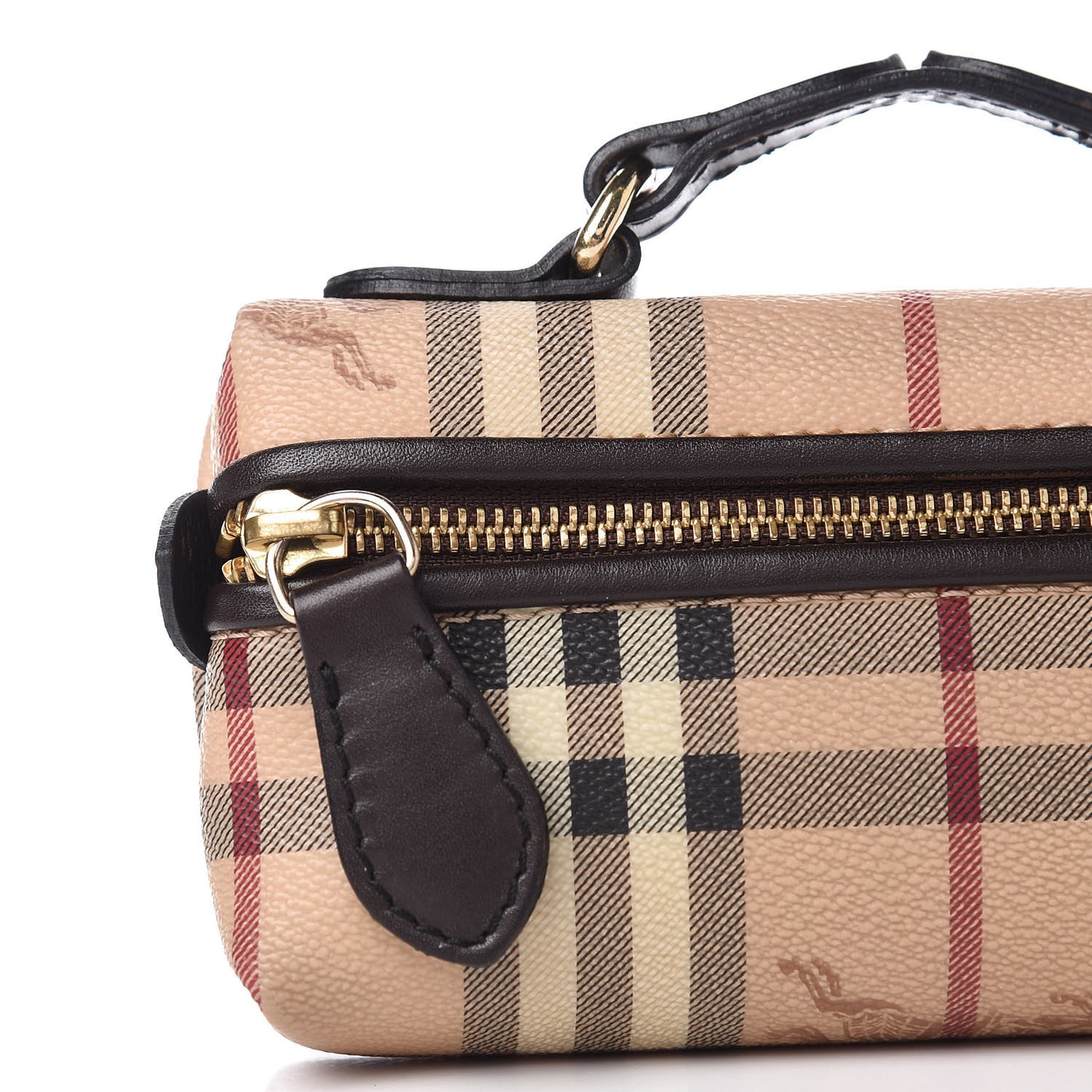 Haymarket Check Pouch Chocolate