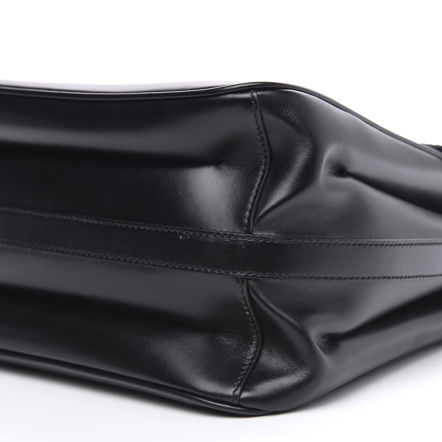 Gucci Pienza Calfskin Side Messenger Bag Black 9 of 11