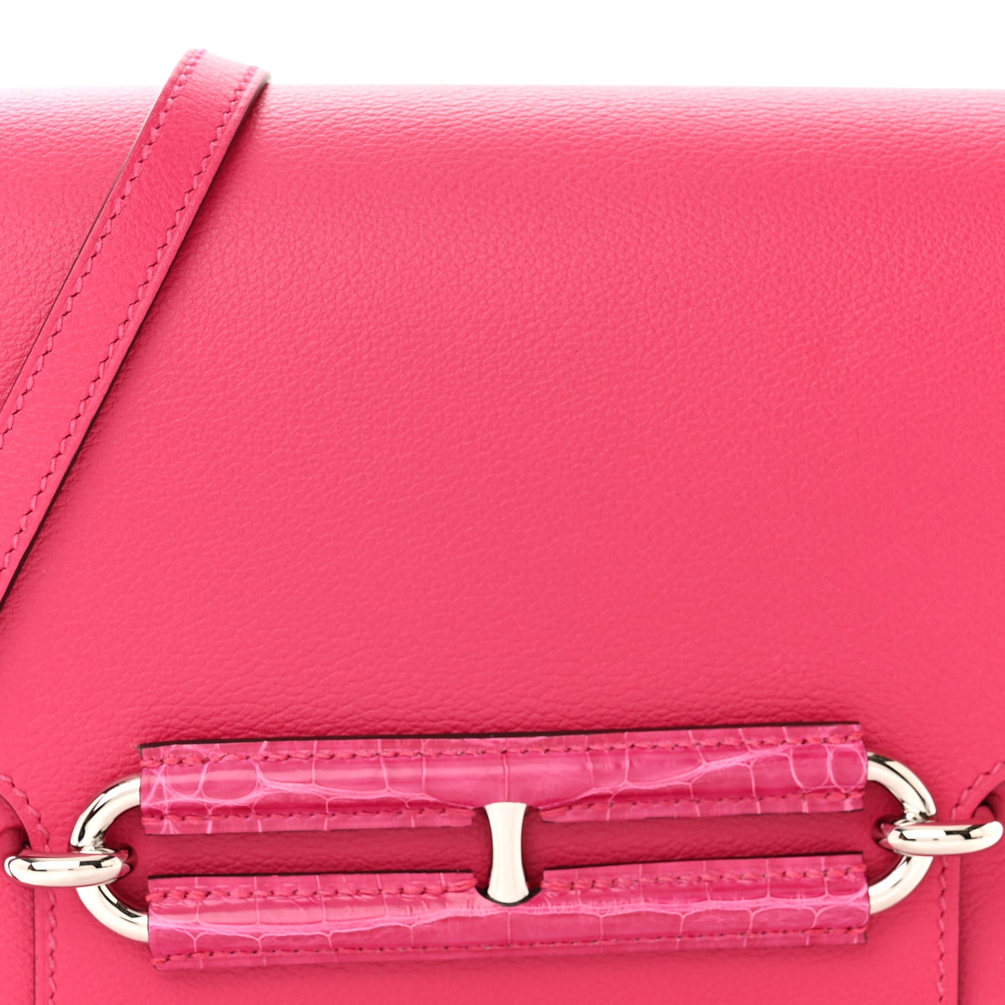 Evercolor Matte Alligator Mini Touch Sac Roulis Rose Mexico