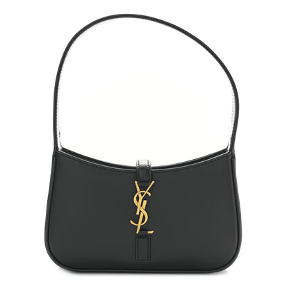 Saint Laurent Smooth Calfskin Le 5 A 7 Mini Hobo Black 1 of 9