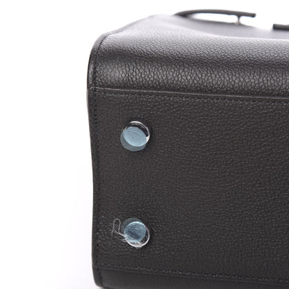 Saint Laurent Grained Calfskin Baby Sac De Jour Coal 9 of 13
