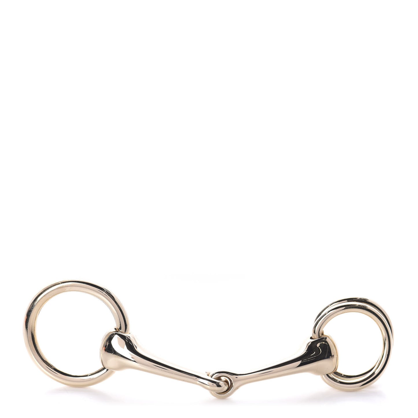 Permabrass Mors Scarf Ring Gold