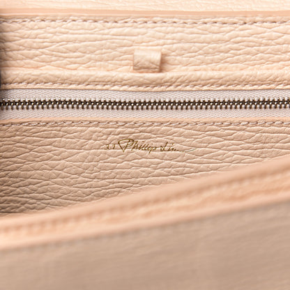 3.1 Phillip Lim 3.1 Textured Calfskin Mini Pashli Messenger White Peach 5 of 8