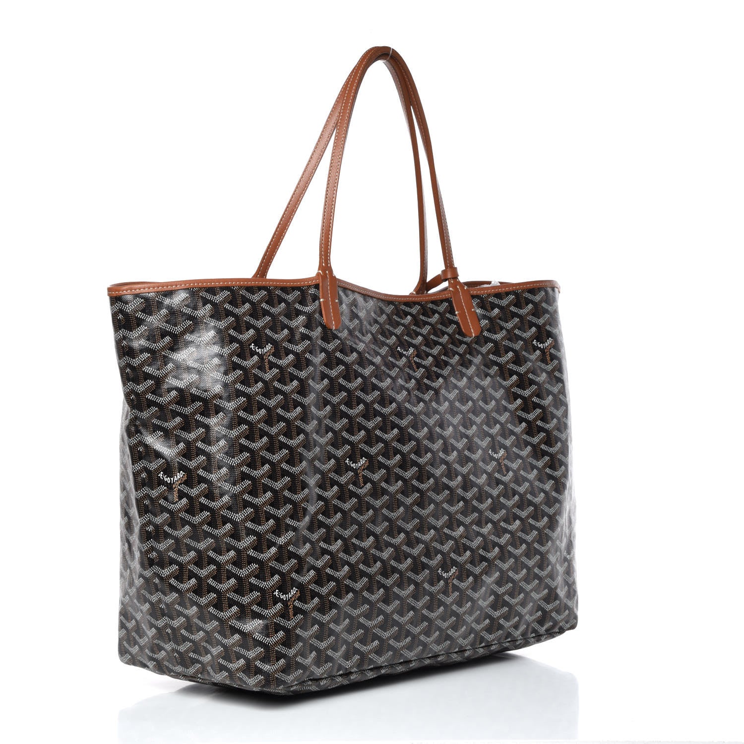 Goyard Goyardine Saint Louis GM Black Gold 4 of 17