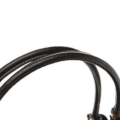 Gucci Calfskin Large D Gold Ring Shoulder Bag Chocolate 13 of 16