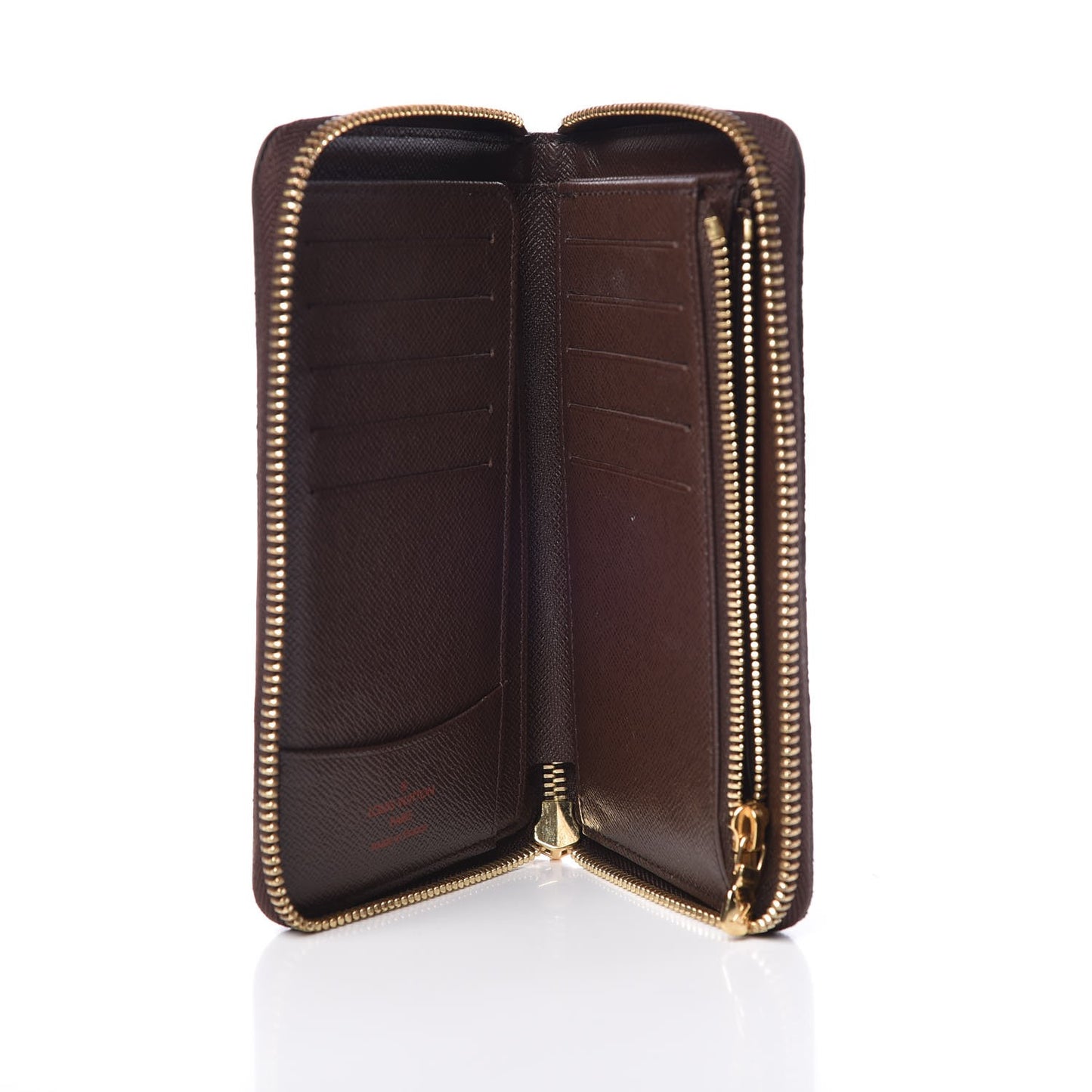 Damier Ebene Zippy Compact Wallet