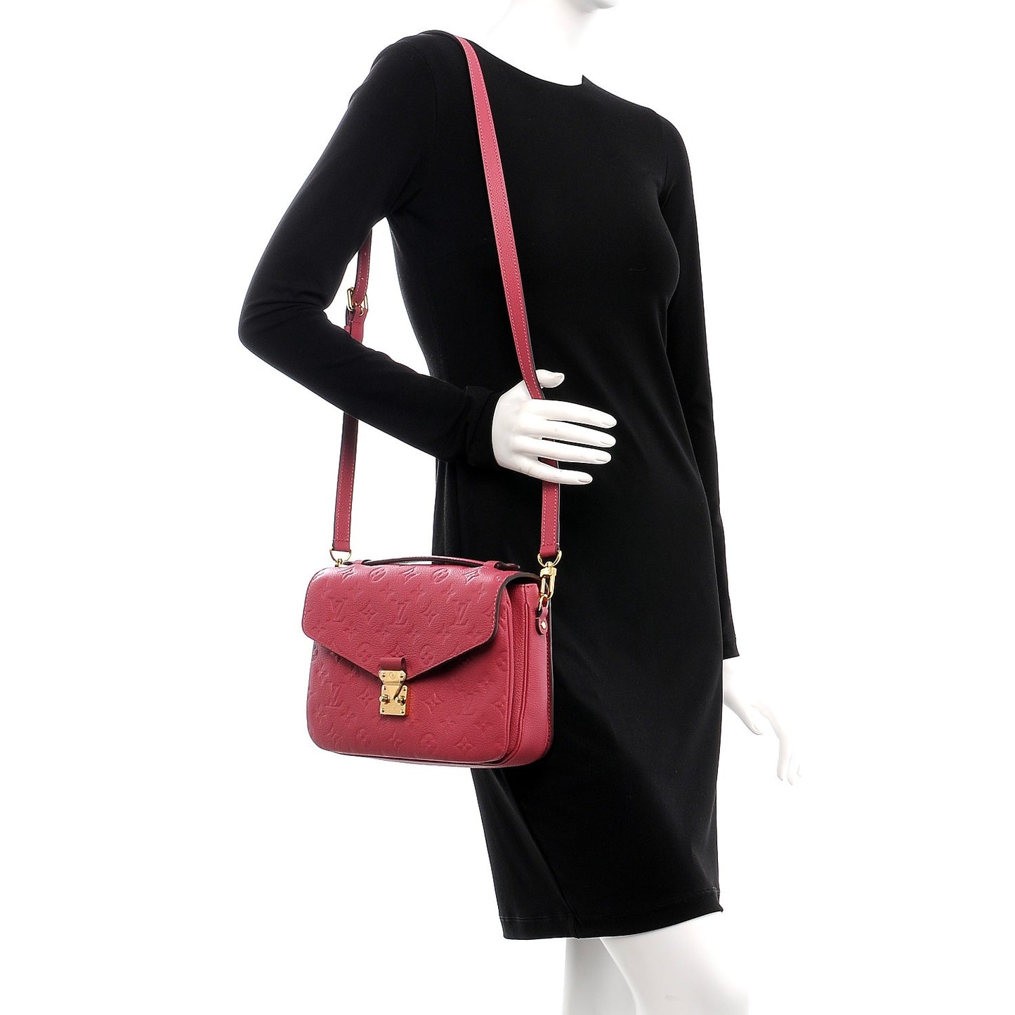 Empreinte Pochette Metis Rose Bruyere