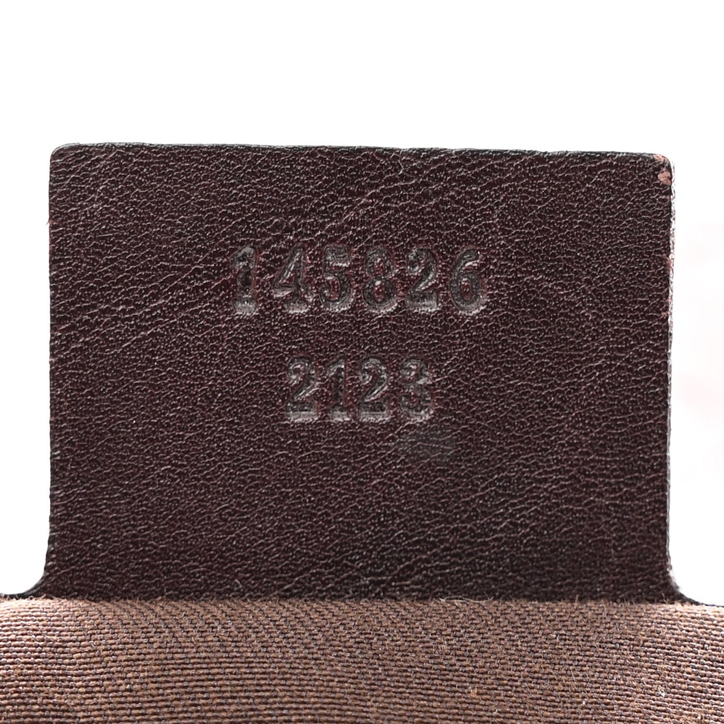 Guccissima Creole Hobo Chocolate