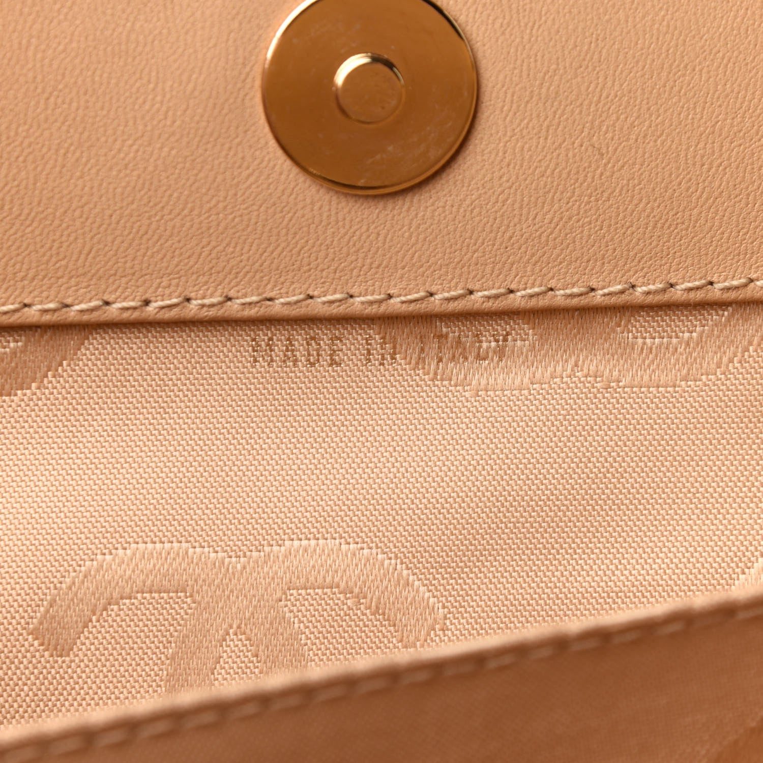 Chanel Lambskin Double Stitch Quilted Tote Beige 7 of 11
