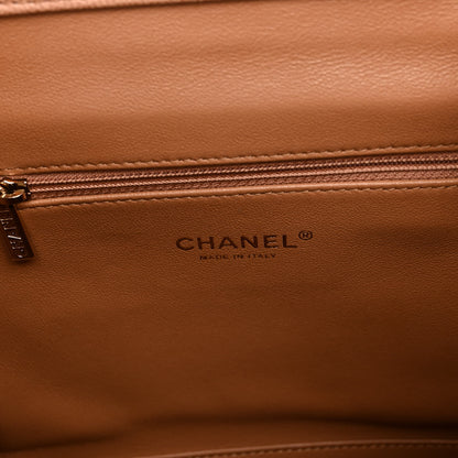 Chanel Caviar Quilted Business Affinity Backpack Beige 6 of 12