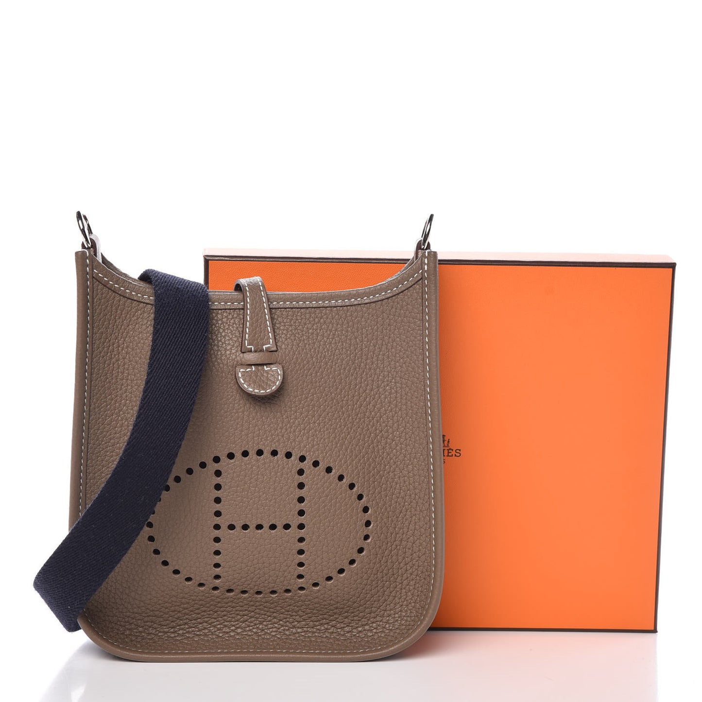 Taurillon Clemence Amazone Evelyne TPM Etoupe Bleu Indigo