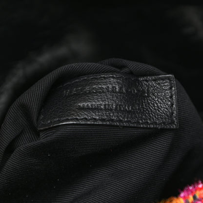 Saint Laurent Tweed Calfskin Matelasse Monogram Medium Niki Chain Satchel Multicolor 7 of 10