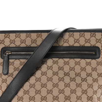 Gucci Monogram Messenger Bag Dark Brown 8 of 10