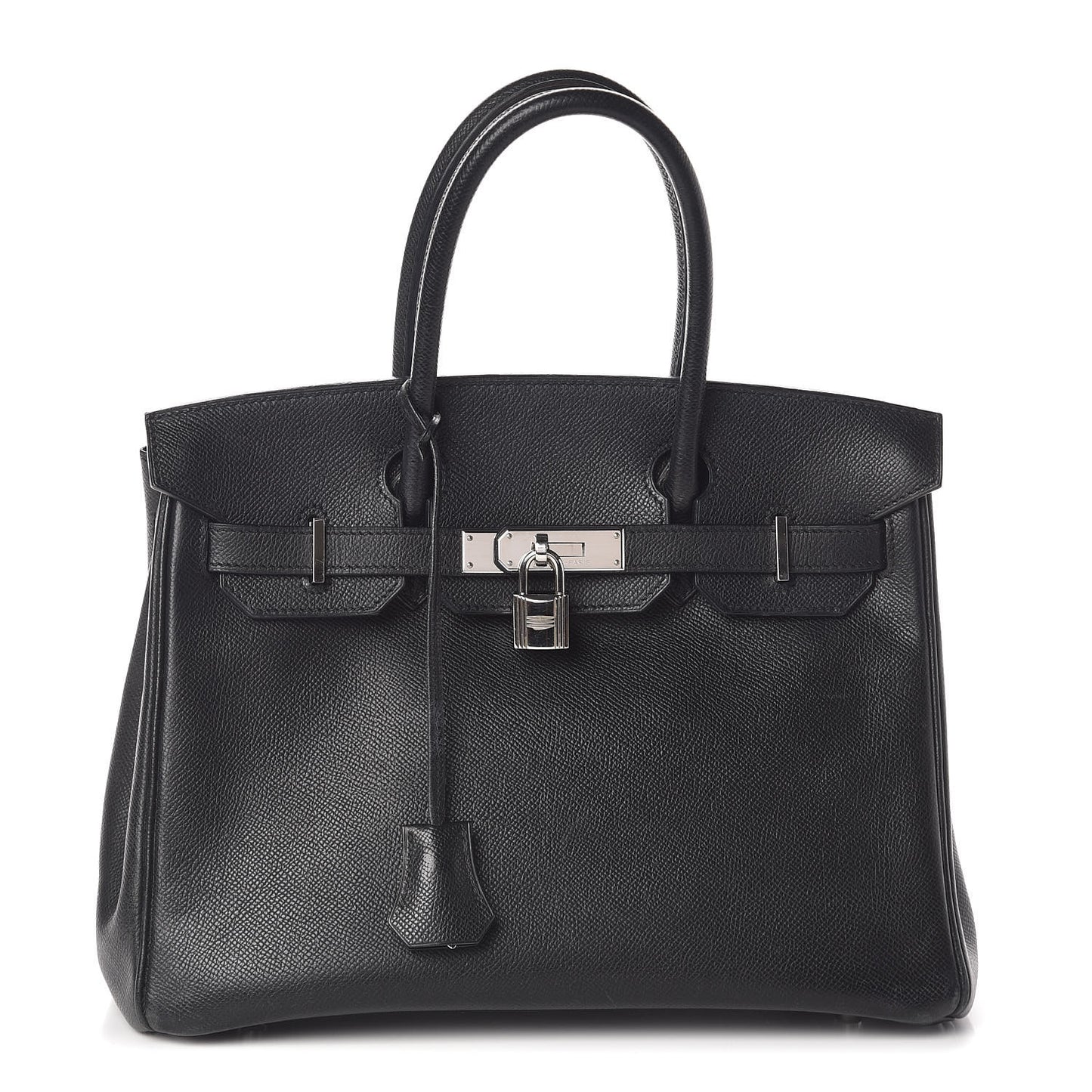 Epsom Birkin 30 Black