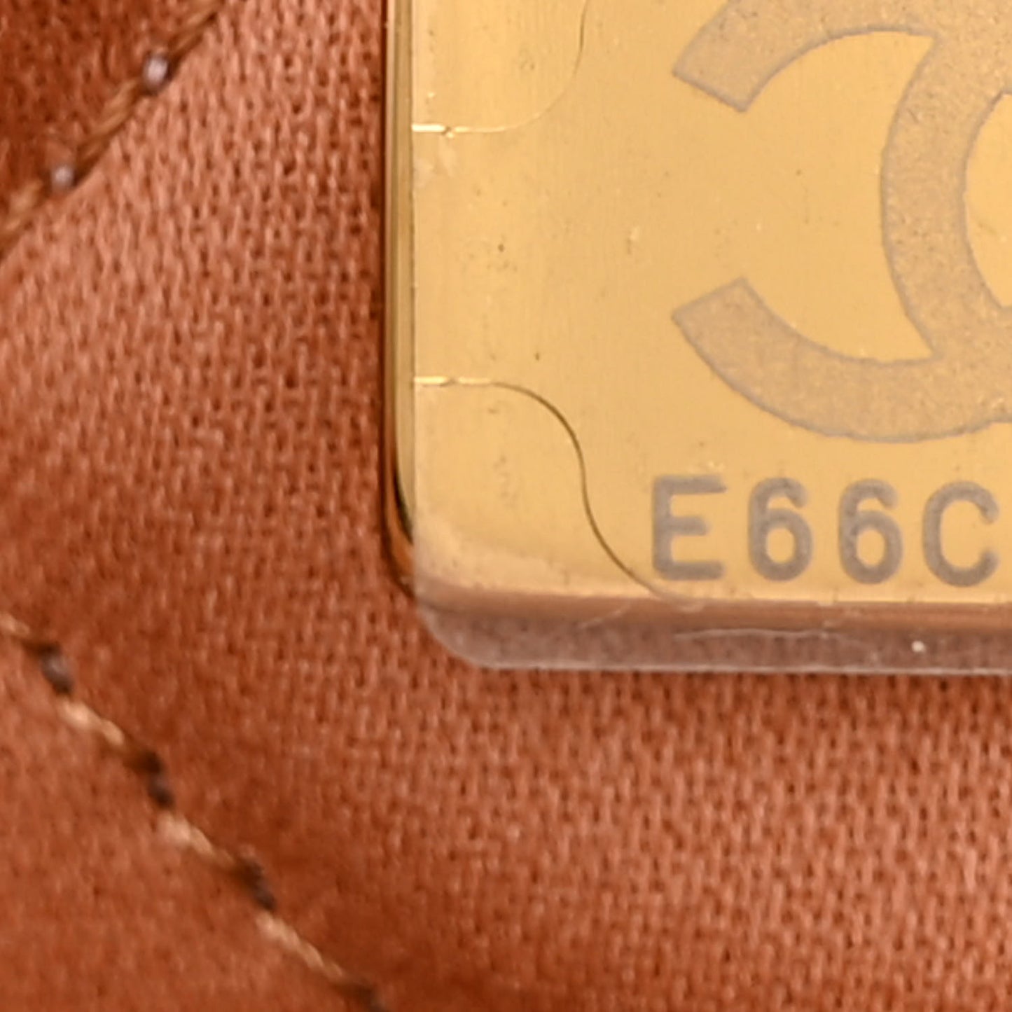 Shiny Calfskin Quilted Small Chanel 22 Beige