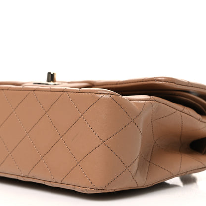 Chanel Lambskin Quilted Small Double Flap Brown 10 of 10