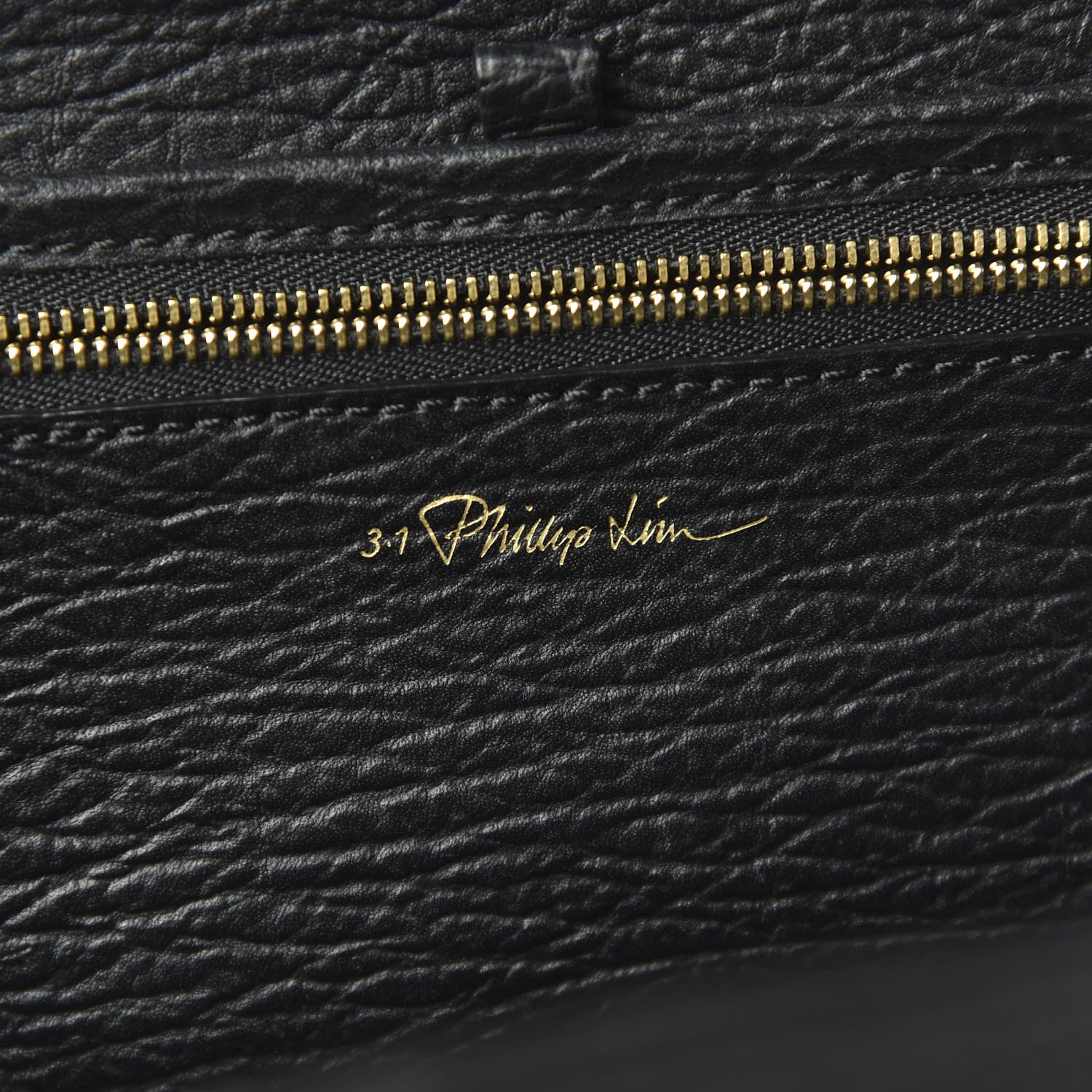 3.1 Phillip Lim 3.1 Textured Calfskin Large Pashli Satchel Black 8 of 9