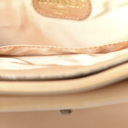 Chanel Calfskin Shopping Tote Beige 10 of 23