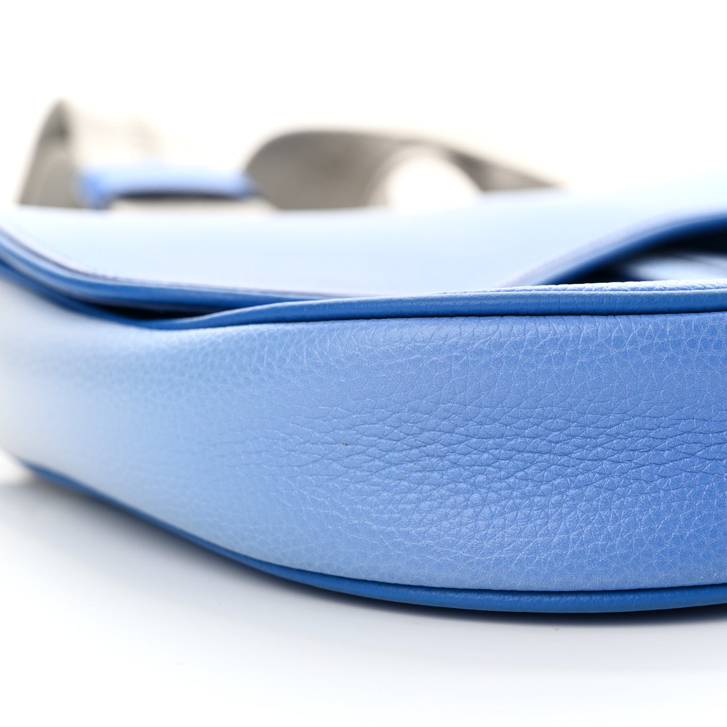 X DANIEL ARSHAM Grained Calfskin Gradient Saddle Bag Blue