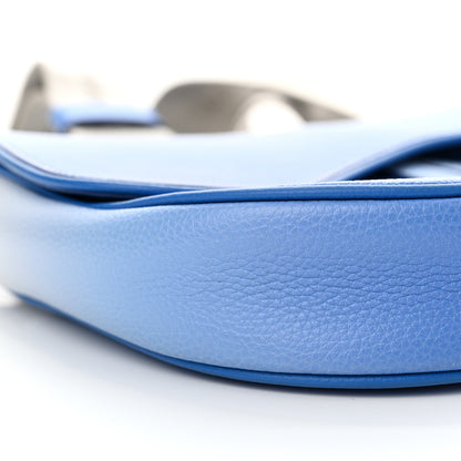Christian Dior X DANIEL ARSHAM Grained Calfskin Gradient Saddle Bag Blue 9 of 10