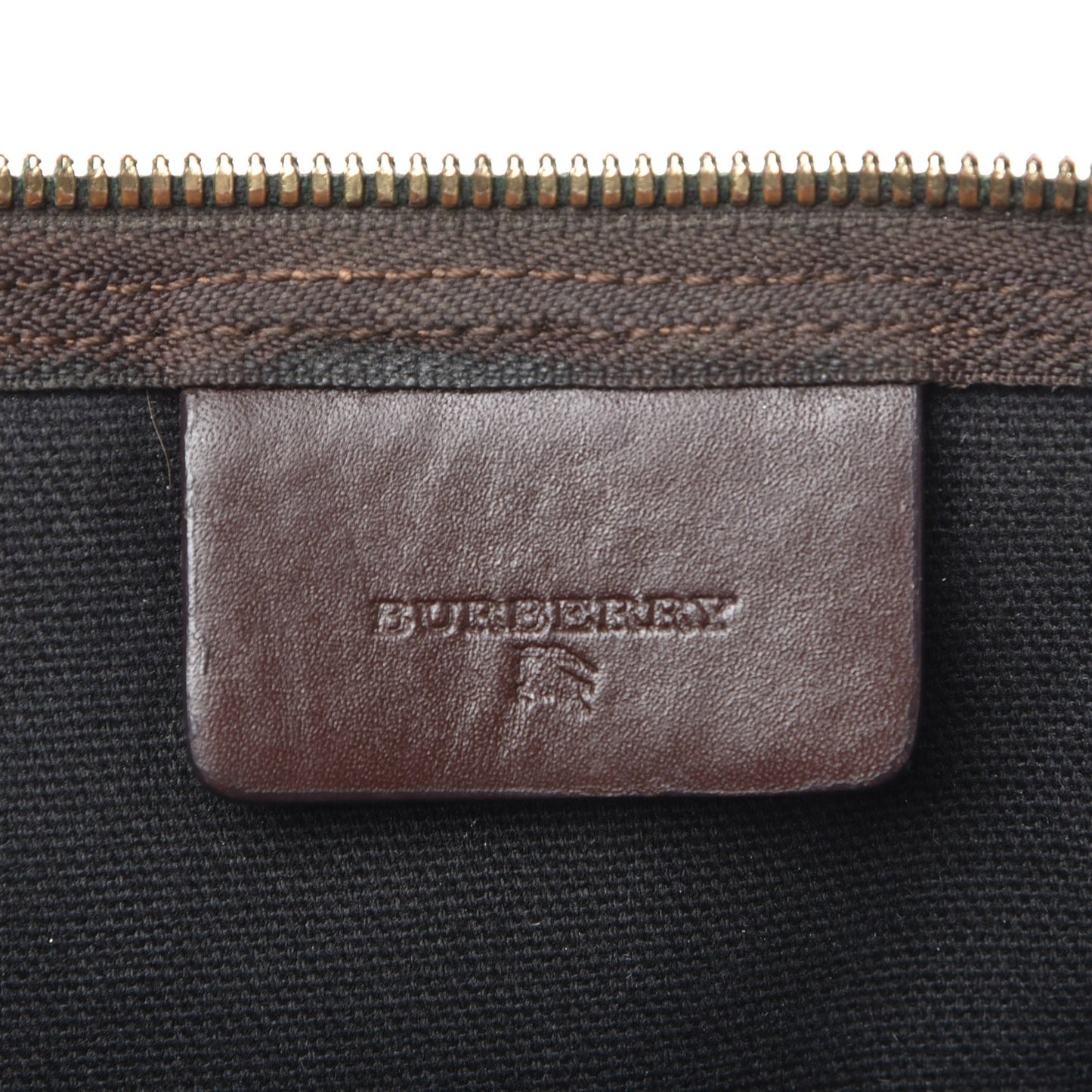 Haymarket Check Duffle Bag Dark Brown