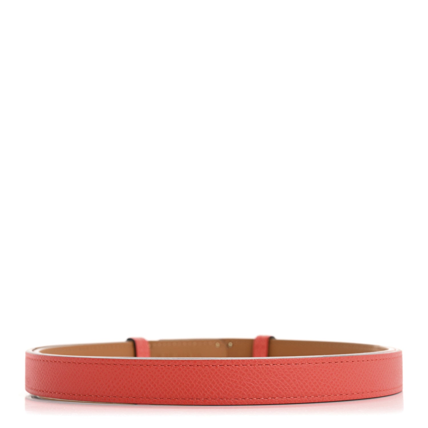 Hermes Epsom Kelly Belt Rose Texas 2 of 7