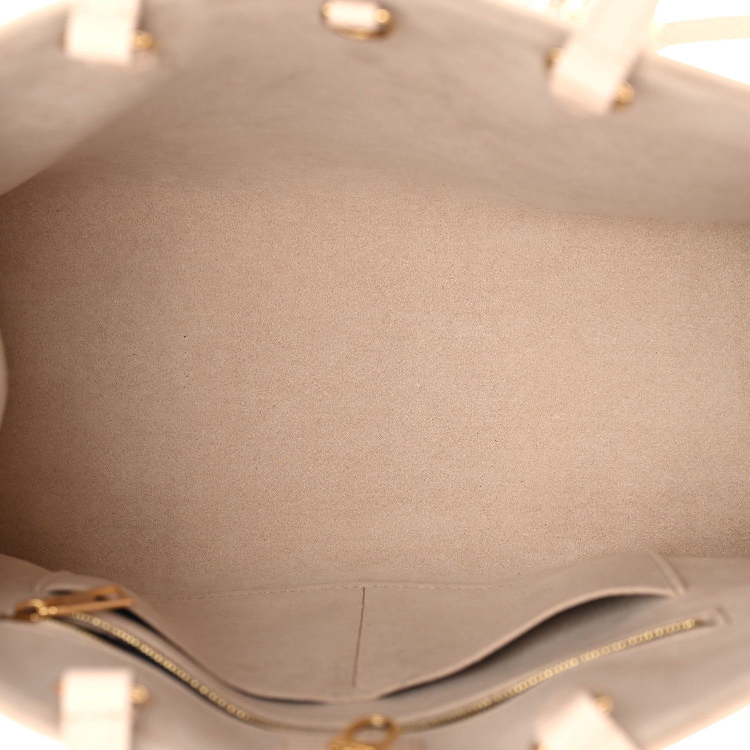 Louis Vuitton Empreinte Monogram Spring In The City Onthego MM Beige Pink Yellow 4 of 9