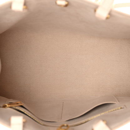Louis Vuitton Empreinte Monogram Spring In The City Onthego MM Beige Pink Yellow 4 of 9