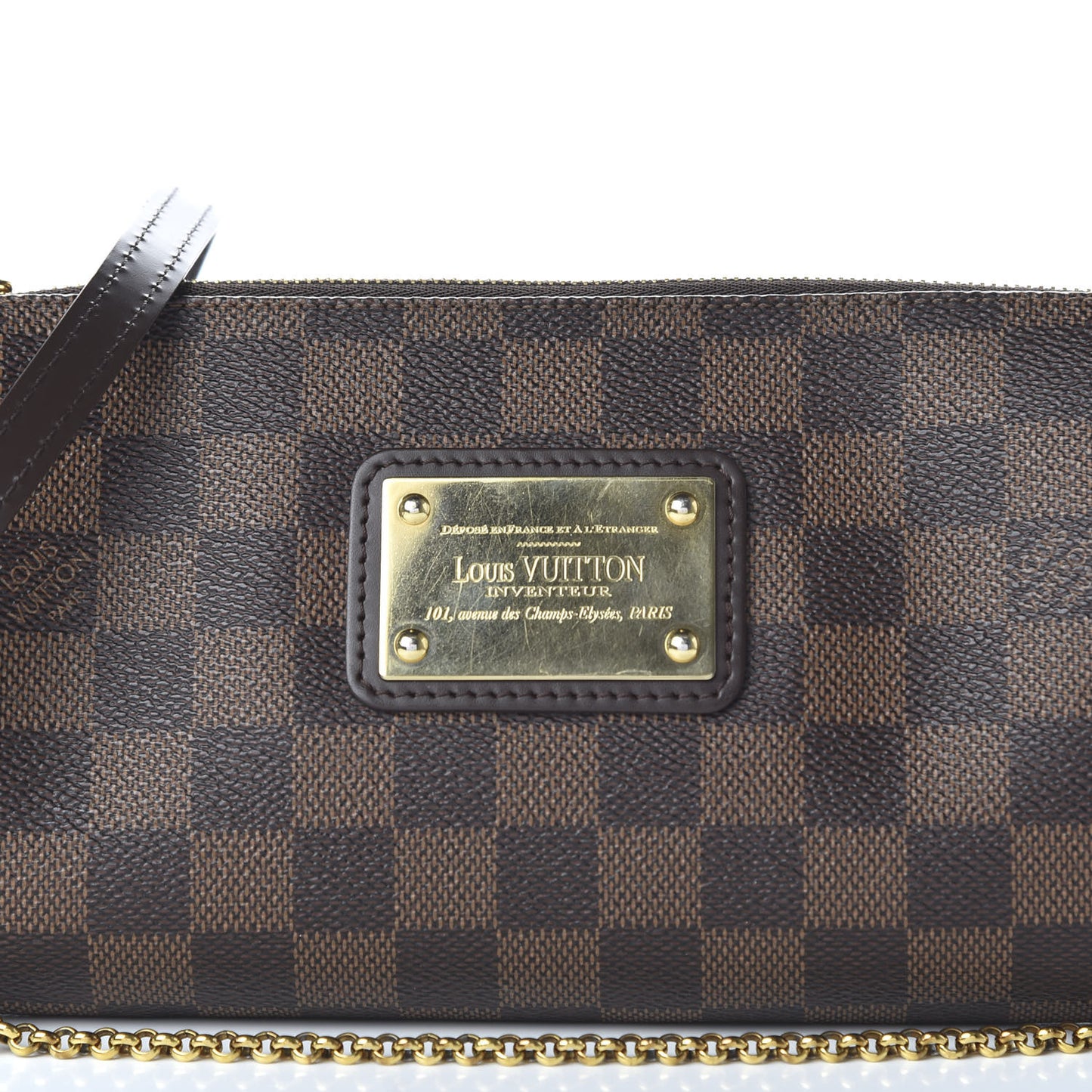Damier Ebene Eva Clutch