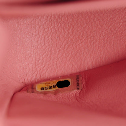 Chanel Caviar Quilted Medium Double Flap Pink 8 of 8