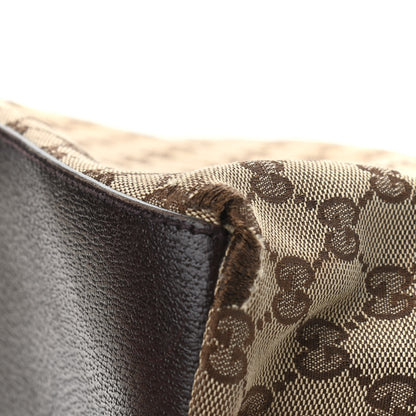 Gucci GG Monogram Large Web Handle Bucket Tote 9 of 17