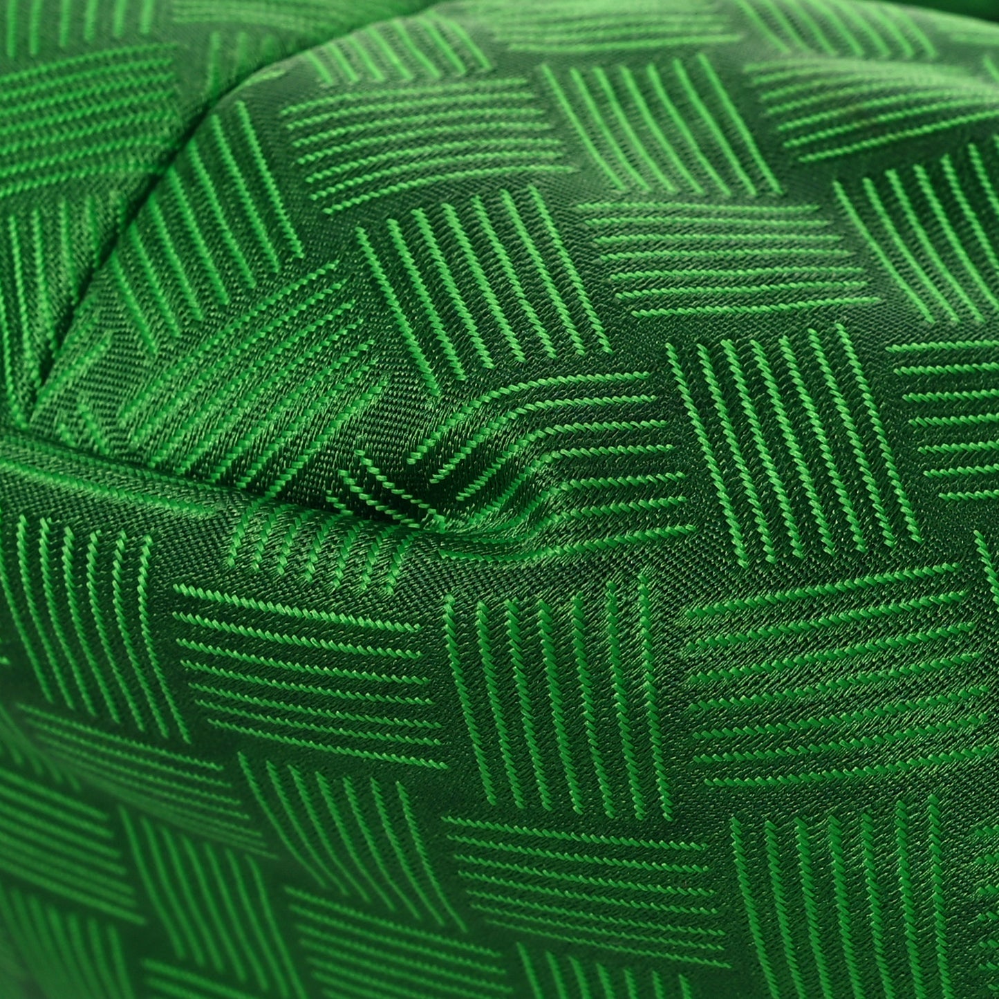 Jacquard Mini Double Knot Bag Green