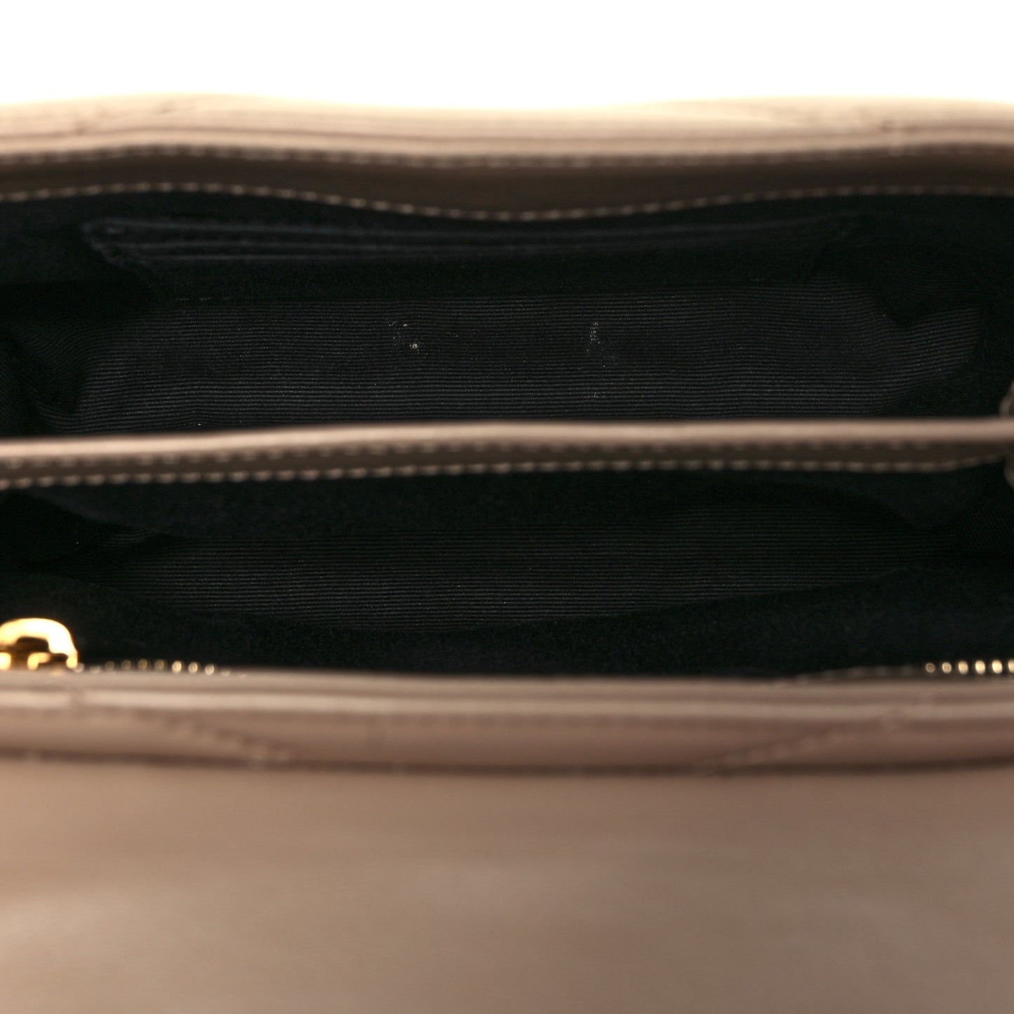 Calfskin Y Quilted Monogram Toy Loulou Crossbody Bag Dark Beige