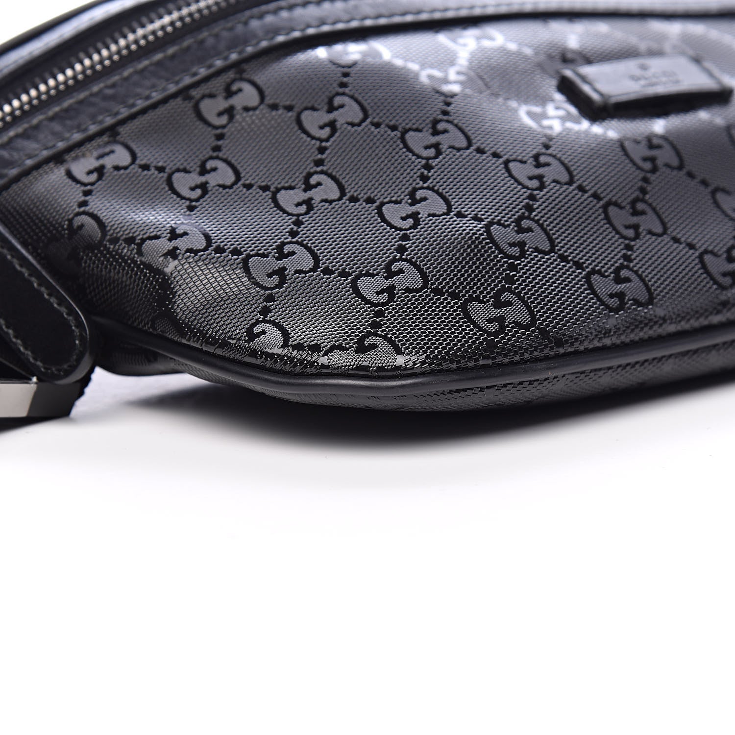 Gucci Imprime Monogram Belt Bag Black 8 of 10