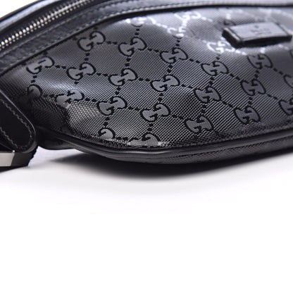 Gucci Imprime Monogram Belt Bag Black 8 of 10