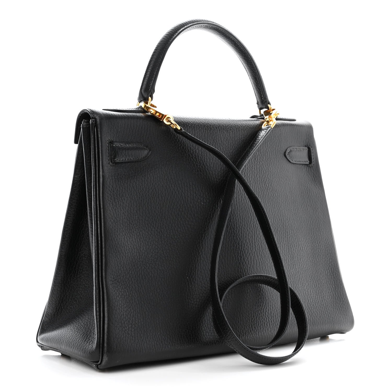 Hermes Ardennes Kelly Retourne 32 Black 3 of 14