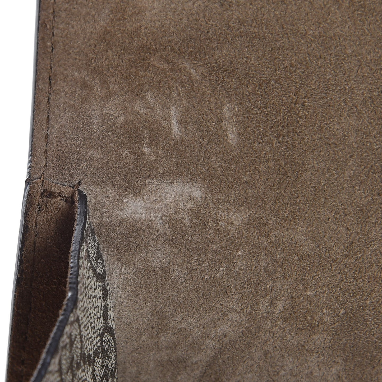 GG Supreme Monogram Mini Dionysus Shoulder Bag Taupe