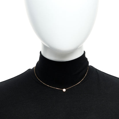 Cartier 18K Pink Gold Diamond LM D'Amour Pendant Necklace 2 of 5