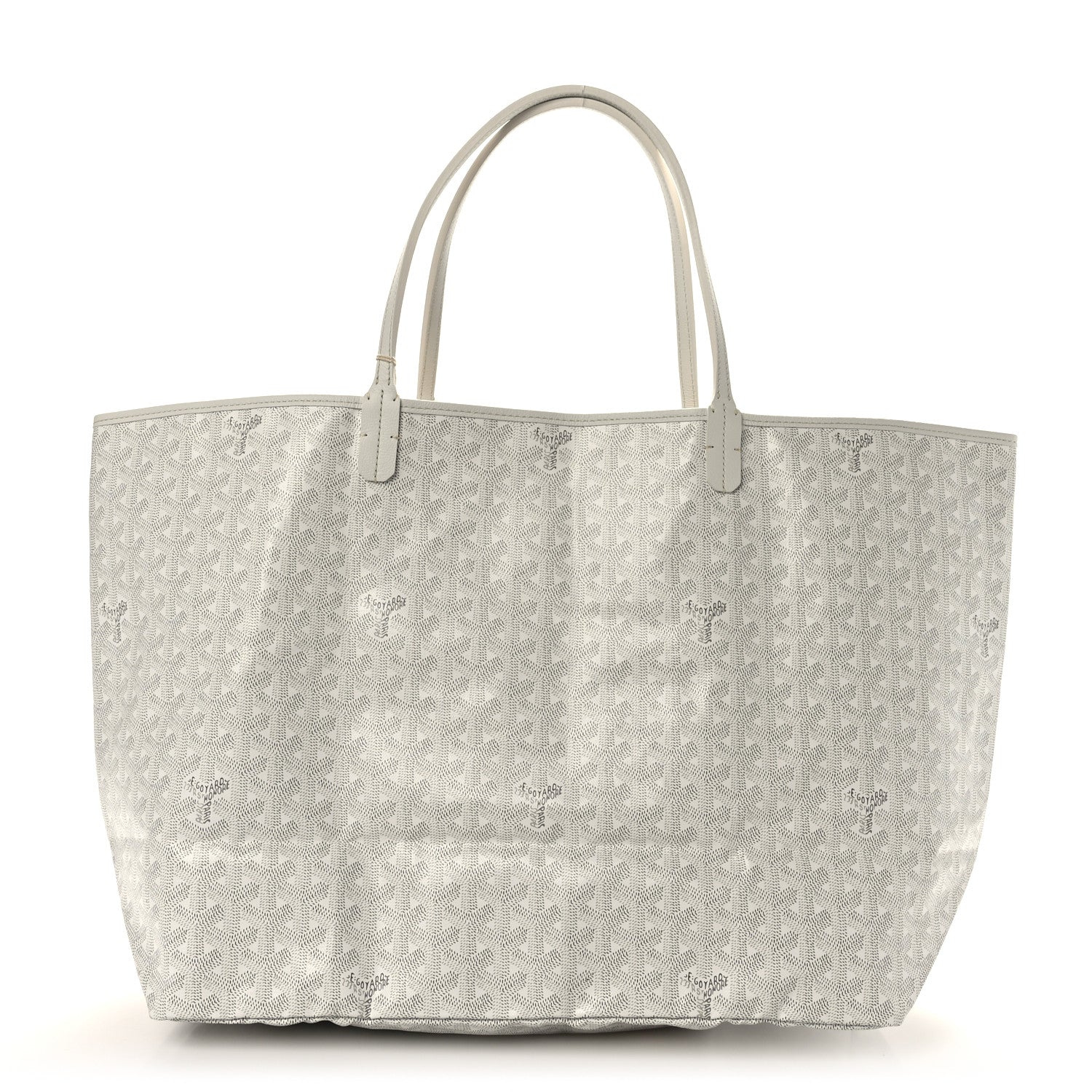 Goyard Goyardine Saint Louis GM White 1 of 10