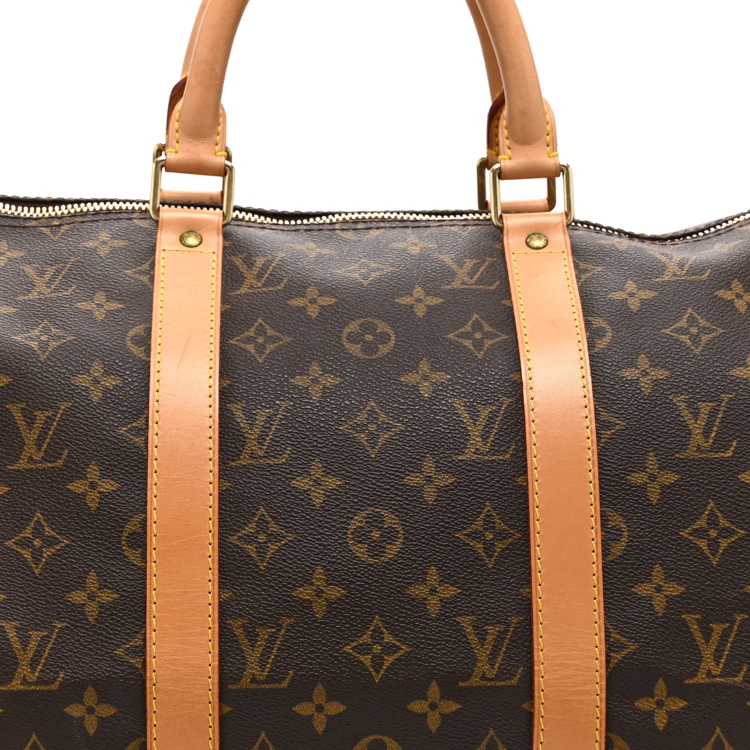 Louis Vuitton Monogram Keepall Bandouliere 50 7 of 9